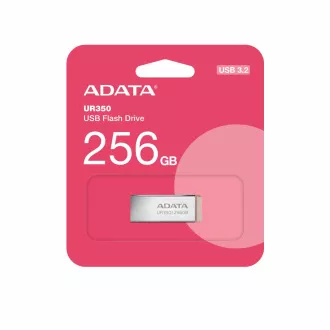 ADATA Flash Disk 256GB UR350, USB 3.2, stříbrno-hnědá ADATA Flash Disk 256GB UR350, USB 3.2, stříbrno-hnědá