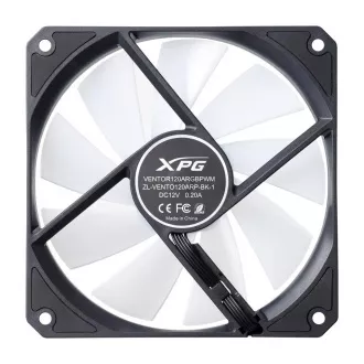 ADATA XPG Ventilátor VENTO R, Převrácený, 120mm, ARGB, PWM, černá ADATA XPG Ventilátor VENTO R, Převrácený, 120mm, ARGB, PWM, černá