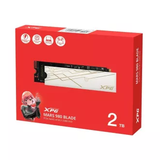 ADATA SSD 2TB XPG MARS 980 BLADE, PCIe Gen5x4, M.2 2280, (R:14000/ W:13000MB/s) ADATA SSD 2TB XPG MARS 980 BLADE, PCIe Gen5x4, M.2 2280, (R:14000/ W:13000MB/s)
