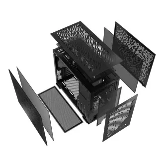 ADATA XPG case VALOR AIR NANO Mini-Tower, bez zdroje, 1x 120mm ARGB Fan, Černá ADATA XPG case VALOR AIR NANO Mini-Tower, bez zdroje, 1x 120mm ARGB Fan, Černá
