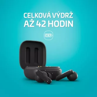 LAMAX Clips1 Plus - špuntová sluchátka - černé LAMAX Clips1 Plus - špuntová sluchátka - černé
