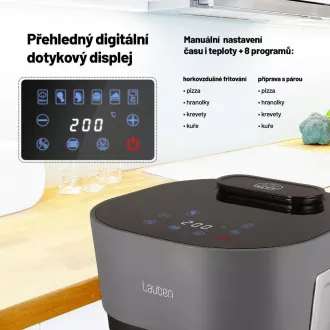 Lauben Glass&SteamAir® Fryer 4500BG Lauben Glass&SteamAir® Fryer 4500BG