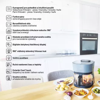 Lauben Glass&SteamAir® Fryer 4500BG Lauben Glass&SteamAir® Fryer 4500BG