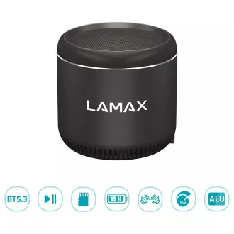 LAMAX Sphere2 Mini Bluetooth reproduktor, USB-C LAMAX Sphere2 Mini Bluetooth reproduktor, USB-C