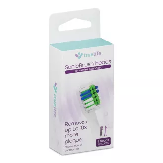 TrueLife SonicBrush Slim-series heads Standard white 2 pack TrueLife SonicBrush Slim-series heads Standard white 2 pack