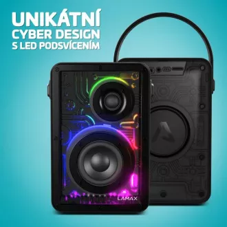 LAMAX CyberWave1 - přenosný reproduktor LAMAX CyberWave1 - přenosný reproduktor
