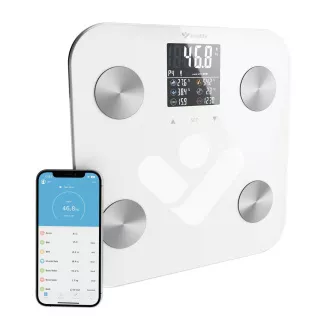 TrueLife FitShape S6 BT - Bioelektrická impedanční bluetooth váha - bílá TrueLife FitShape S6 BT - Bioelektrická impedanční bluetooth váha - bílá