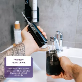 TrueLife AquaFloss Compact L100 Black - ústní sprcha
