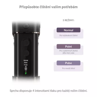 TrueLife AquaFloss Mini M50 - ústní sprcha - černá TrueLife AquaFloss Mini M50 - ústní sprcha - černá