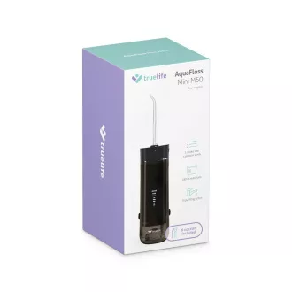 TrueLife AquaFloss Mini M50 - ústní sprcha - černá TrueLife AquaFloss Mini M50 - ústní sprcha - černá
