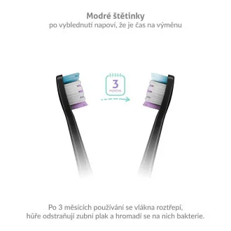 TrueLife SonicBrush Clean-series heads Sensitive black 2 pack TrueLife SonicBrush Clean-series heads Sensitive black 2 pack