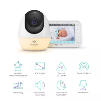 TrueLife NannyCam R4 Pro - digitální video chůvička