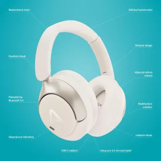 LAMAX HighComfort2 ANC White LAMAX HighComfort2 ANC White