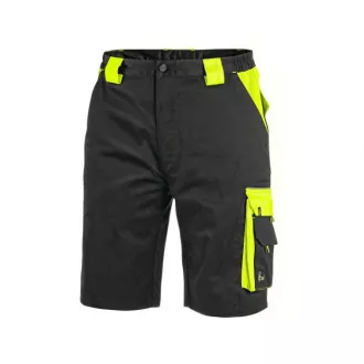 Kraťasy CXS SIRIUS BRIGHTON, pánské, černo-žluté, vel. 48 Kraťasy CXS SIRIUS BRIGHTON, pánské, černo-žluté, vel. 48