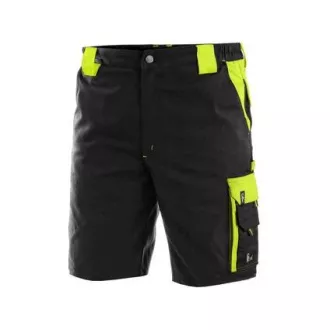 Kraťasy CXS SIRIUS BRIGHTON, pánské, černo-žluté, vel. 52 Kraťasy CXS SIRIUS BRIGHTON, pánské, černo-žluté, vel. 52