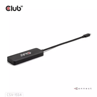 Club3D hub MST USB-C na 3xHDMI, Single: 8K30Hz, Triple: 4K60Hz Club3D hub MST USB-C na 3xHDMI, Single: 8K30Hz, Triple: 4K60Hz
