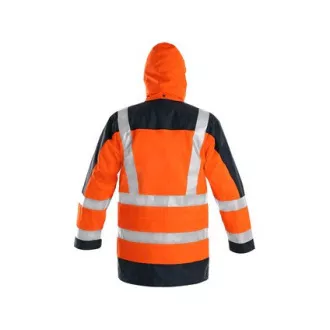 Výstražná bunda CXS LONDON, 5v1, pánská, oranžovo-modrá, vel. 2XL Výstražná bunda CXS LONDON, 5v1, pánská, oranžovo-modrá, vel. 2XL