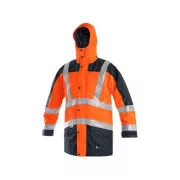Výstražná bunda CXS LONDON, 5v1, pánská, oranžovo-modrá, vel. 3XL