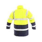Bunda CXS OXFORD, výstražná, pánská, žluto-modrá, vel. 2XL