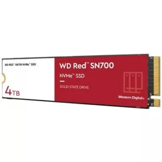 WD RED SSD NVMe 4TB PCIe SN700 Powered by SanDisk, Geb3 8GB/s, (R:3400/W:3100 MB/s) TBW 5100 WD RED SSD NVMe 4TB PCIe SN700 Powered by SanDisk, Geb3 8GB/s, (R:3400/W:3100 MB/s) TBW 5100