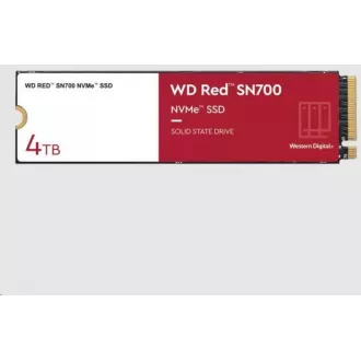 WD RED SSD NVMe 4TB PCIe SN700 Powered by SanDisk, Geb3 8GB/s, (R:3400/W:3100 MB/s) TBW 5100 WD RED SSD NVMe 4TB PCIe SN700 Powered by SanDisk, Geb3 8GB/s, (R:3400/W:3100 MB/s) TBW 5100