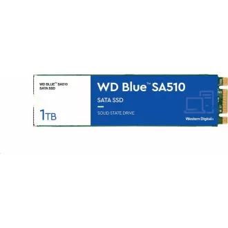 WD BLUE SSD 3D NAND WDS100T3B0B 1TB SA510 Powered by SanDisk, M.2 SATA, (R:560, W:520MB/s) WD BLUE SSD 3D NAND WDS100T3B0B 1TB SA510 Powered by SanDisk, M.2 SATA, (R:560, W:520MB/s)