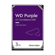 WD PURPLE WD33PURZ 3TB, SATA III 3.5", 256MB, 175MB/s, Low Noise, CMR