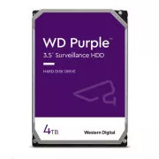 WD PURPLE WD43PURZ 4TB, SATA III 3.5", 256MB, 175MB/s, Low Noise, CMR