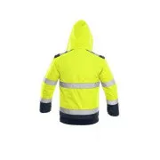 Bunda CXS LUTON, výstražná, pánská, žluto-modrá, vel. 4XL