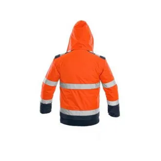 Bunda CXS LUTON, výstražná, pánská, oranžovo-modrá, vel. XL Bunda CXS LUTON, výstražná, pánská, oranžovo-modrá, vel. XL