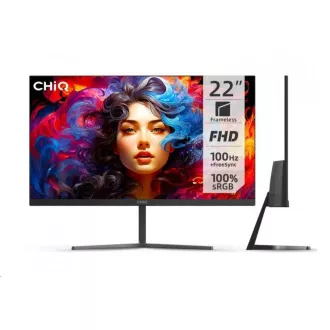 CHiQ 22" UltraSlim monitor 22F650 FHD, 100 Hz, Frameless, černý CHiQ 22" UltraSlim monitor 22F650 FHD, 100 Hz, Frameless, černý