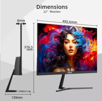 CHiQ 22" UltraSlim monitor 22F650 FHD, 100 Hz, Frameless, černý CHiQ 22" UltraSlim monitor 22F650 FHD, 100 Hz, Frameless, černý