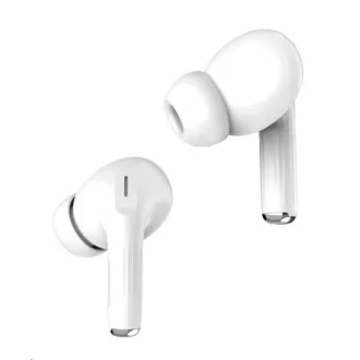 WG - Bluetooth sluchátka WG AirFlex 9 s displejem, Avatar, ANC, bílá WG - Bluetooth sluchátka WG AirFlex 9 s displejem, Avatar, ANC, bílá