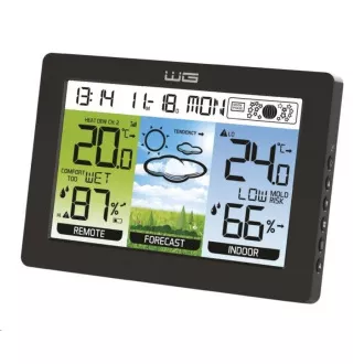 WG - Meteostanice WG4 Catbrella s venkovním čidlem, černá WG - Meteostanice WG4 Catbrella s venkovním čidlem, černá