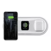 WG - Bezdrátová nabíječka stolní 22, 5W, Fast Wireless Charger, bílá