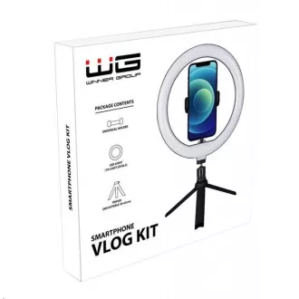 WG - Vlog Kit základní sada pro natáčení video blogů, tripod, držák telefonu, LED světlo WG - Vlog Kit základní sada pro natáčení video blogů, tripod, držák telefonu, LED světlo