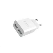 WG - Síťová nabíječka 2x USB-A 2, 4A, white