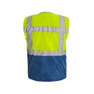 Vesta BOLTON, výstražná, žluto-modrá, vel. 2XL Vesta BOLTON, výstražná, žluto-modrá, vel. 2XL