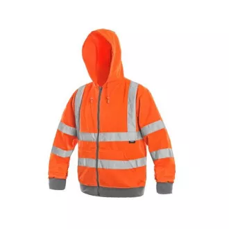 Mikina FROME, oranžová, vel. M Mikina FROME, oranžová, vel. M