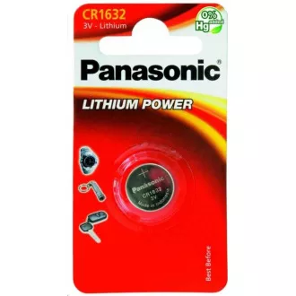 PANASONIC Lithiová baterie (knoflíková) CR-1632EL/1B 3V (Blistr 1ks) PANASONIC Lithiová baterie (knoflíková) CR-1632EL/1B 3V (Blistr 1ks)