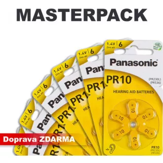 PANASONIC Zinkovzduchová baterie PR-230(10)/6LB AAA 1, 2V (Blistr 6ks) PANASONIC Zinkovzduchová baterie PR-230(10)/6LB AAA 1, 2V (Blistr 6ks)