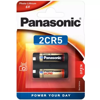 PANASONIC Lithiové - FOTO baterie 2CR-5L/1BP 6V (blistr - 1ks) PANASONIC Lithiové - FOTO baterie 2CR-5L/1BP 6V (blistr - 1ks)
