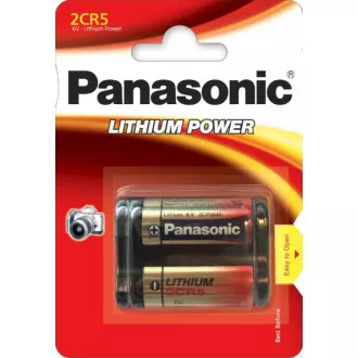 PANASONIC Lithiové - FOTO baterie 2CR-5L/1BP 6V (blistr - 1ks) PANASONIC Lithiové - FOTO baterie 2CR-5L/1BP 6V (blistr - 1ks)