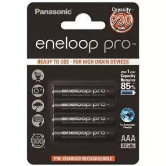 PANASONIC Eneloop pro Recharged AAA / 930mAh (Blistr 4ks) PANASONIC Eneloop pro Recharged AAA / 930mAh (Blistr 4ks)