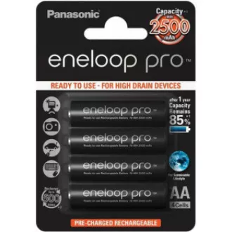 PANASONIC Eneloop pro Recharged AA / 2500mAh (Blistr 4ks) PANASONIC Eneloop pro Recharged AA / 2500mAh (Blistr 4ks)