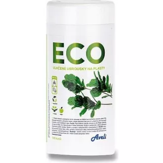AVELI ECO vlhčené ubrousky na plasty AVELI ECO vlhčené ubrousky na plasty