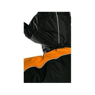 Bunda CXS BRIGHTON, zimní, pánská, černo-oranžová, vel. S