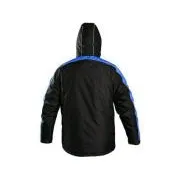 Bunda CXS BRIGHTON, zimní, pánská, černo-modrá, vel.L