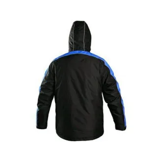 Bunda CXS BRIGHTON, zimní, pánská, černo-modrá, vel.4XL Bunda CXS BRIGHTON, zimní, pánská, černo-modrá, vel.4XL