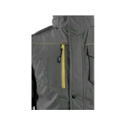 Bunda CXS BALTIMORE, pánská, šedo - černá, vel. 2XL